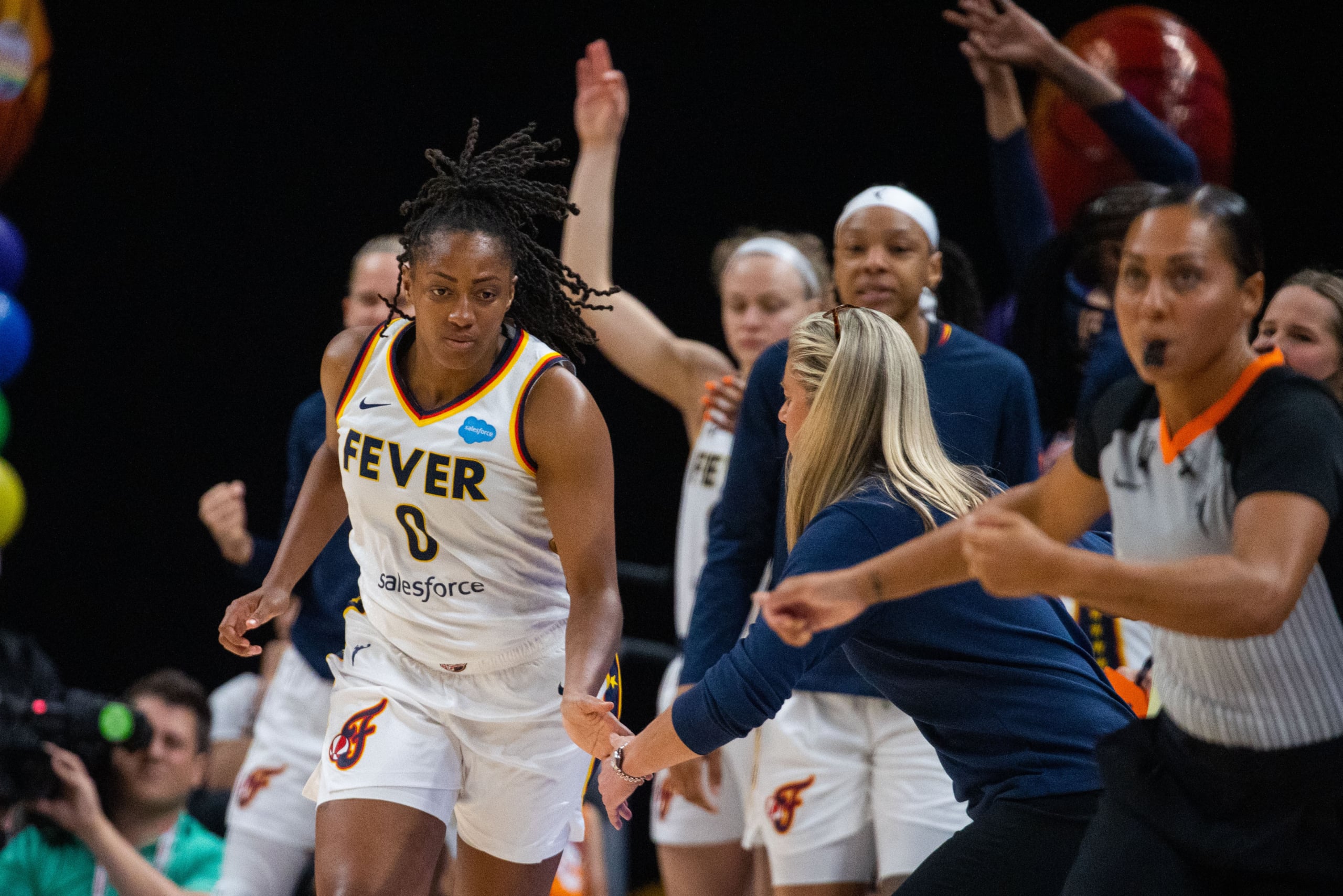 WNBA: Las Vegas Aces at Indiana Fever