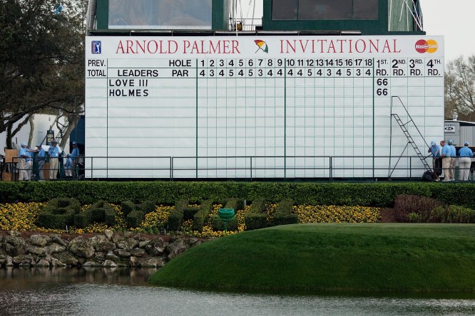 arnold palmer invitational tv schedule, tee times, predictions