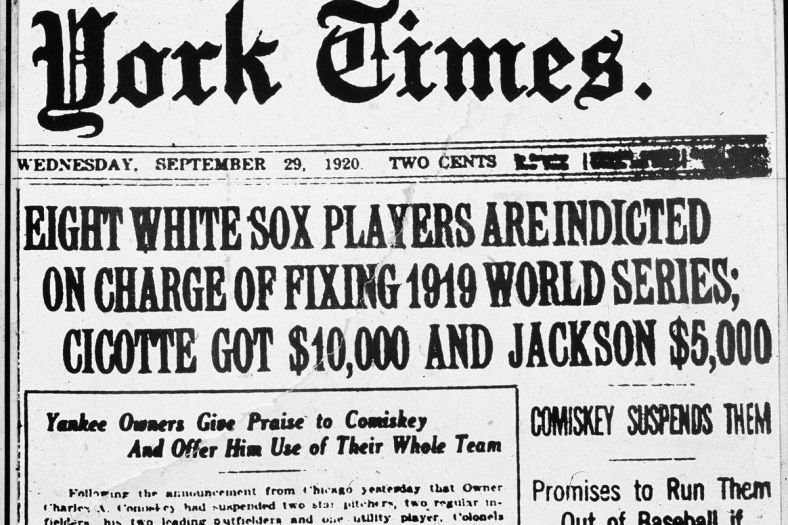 1919 Chicago White Sox scandal