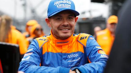 Kyle Larson completes another Indianapolis 500 checklist item at open test
