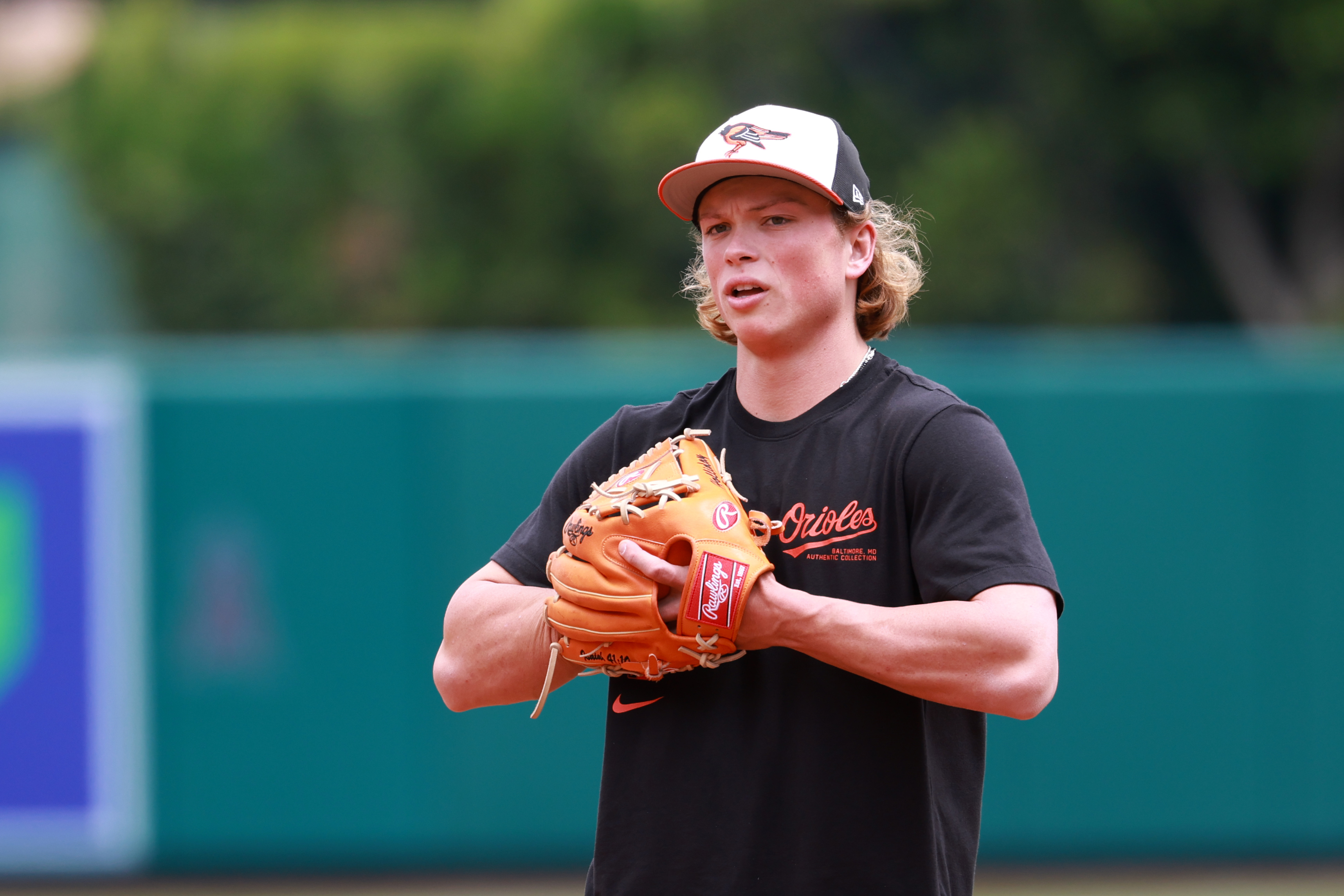 Baltimore Orioles infielder Jackson Holliday