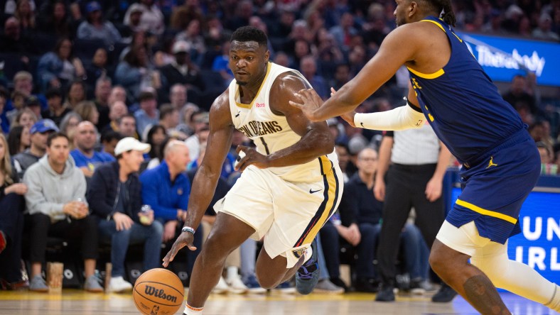 NBA: New Orleans Pelicans at Golden State Warriors