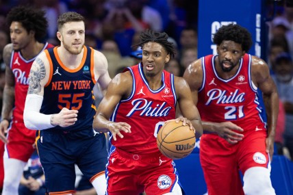 Philadelphia 76ers’ Tyrese Maxey scores 7 points in final 25.1 seconds to help avoid elimination