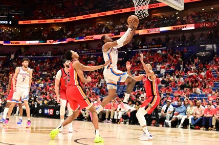 NBA: Playoffs-Oklahoma City Thunder at New Orleans Pelicans