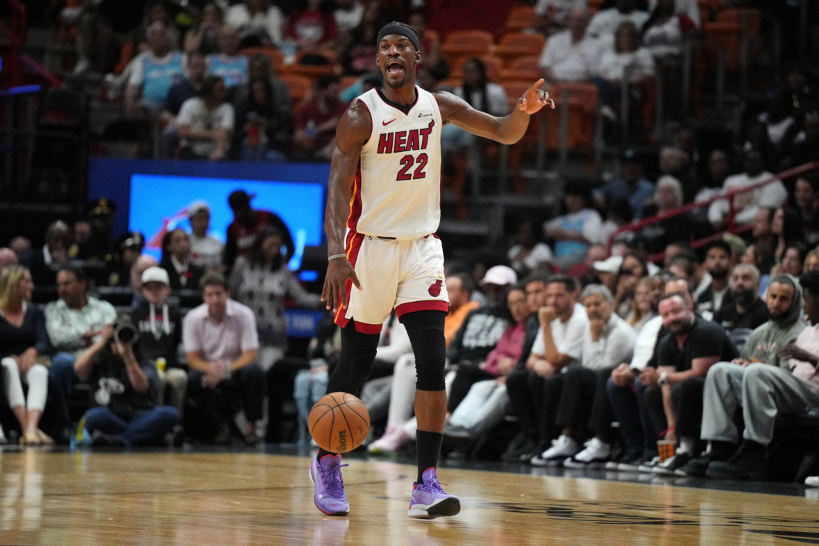 Miami Heat forward Jimmy Butler