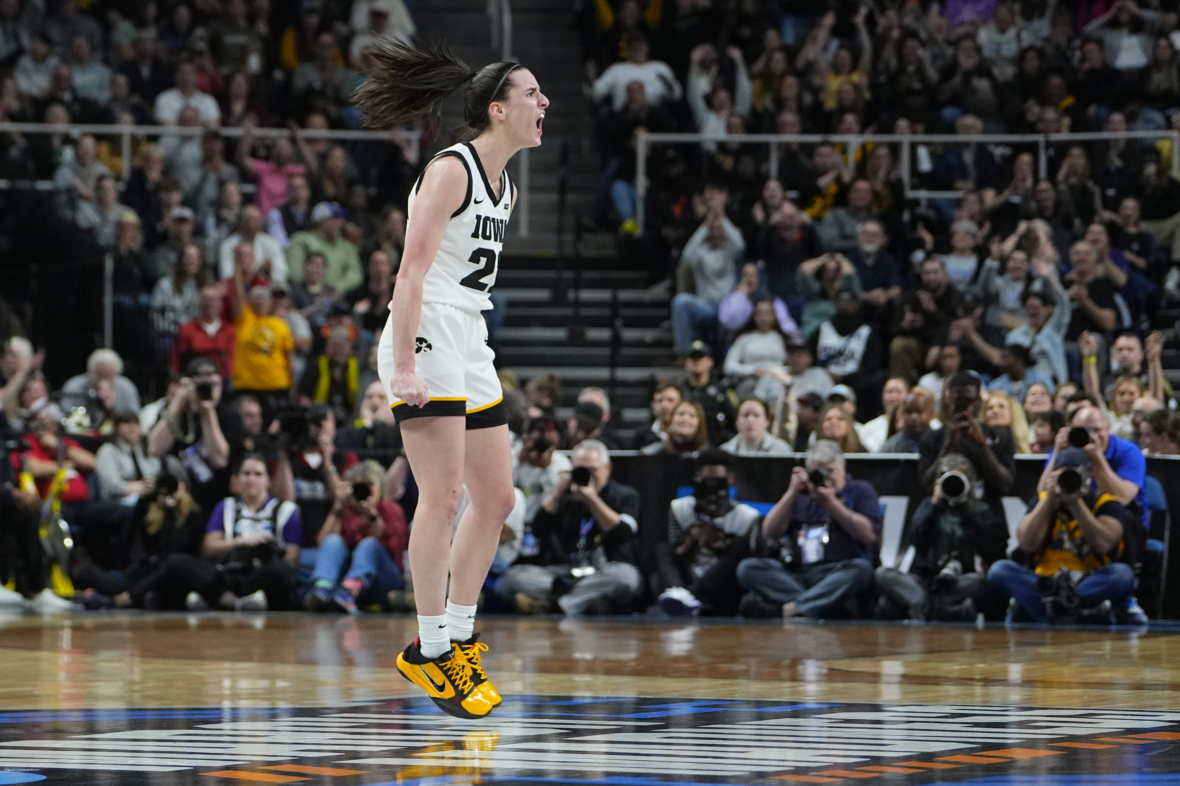 Caitlin Clark, Iowa, Iowa Hawkeyes, March Madness, NCAA Tournament, Elite 8, Elite Eight, Angel Reese, LSU, LSU Tigers, Women