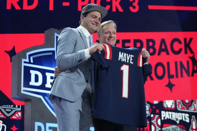 New England Patriots, Drake Maye, NFL Draft