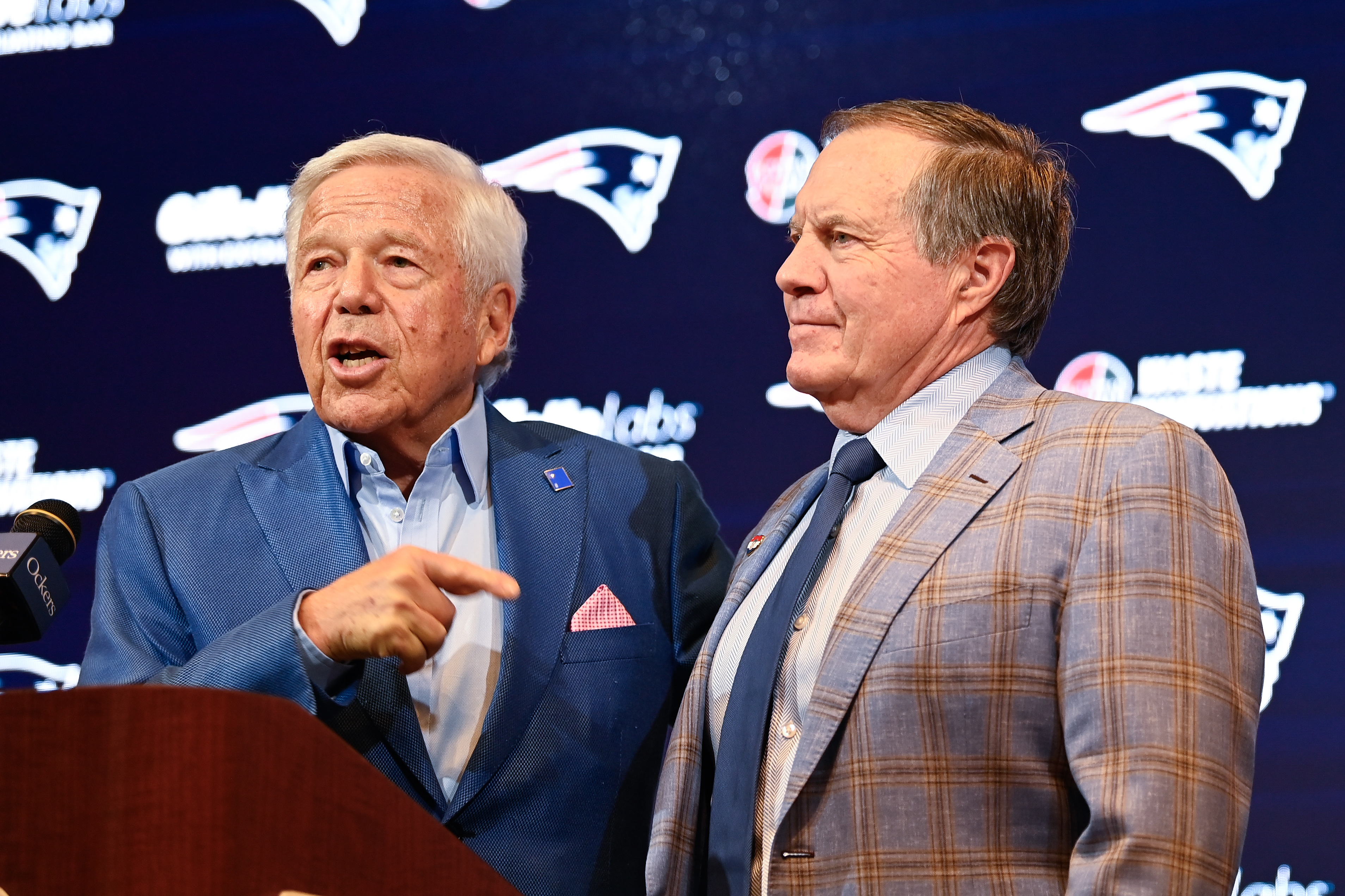 bill belichick, robert kraft