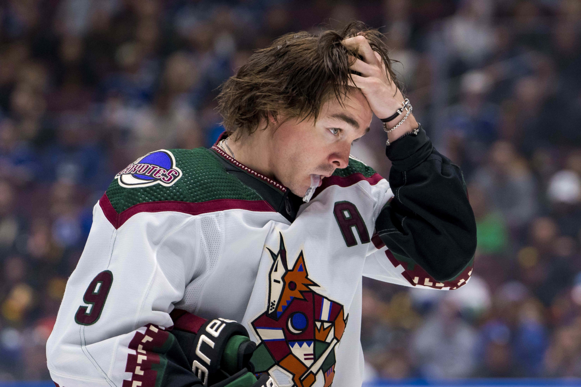 NHL: Arizona Coyotes at Vancouver Canucks