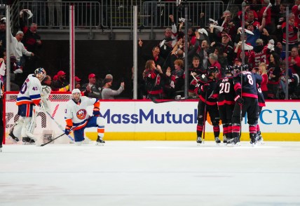 NHL: Stanley Cup Playoffs-New York Islanders at Carolina Hurricanes