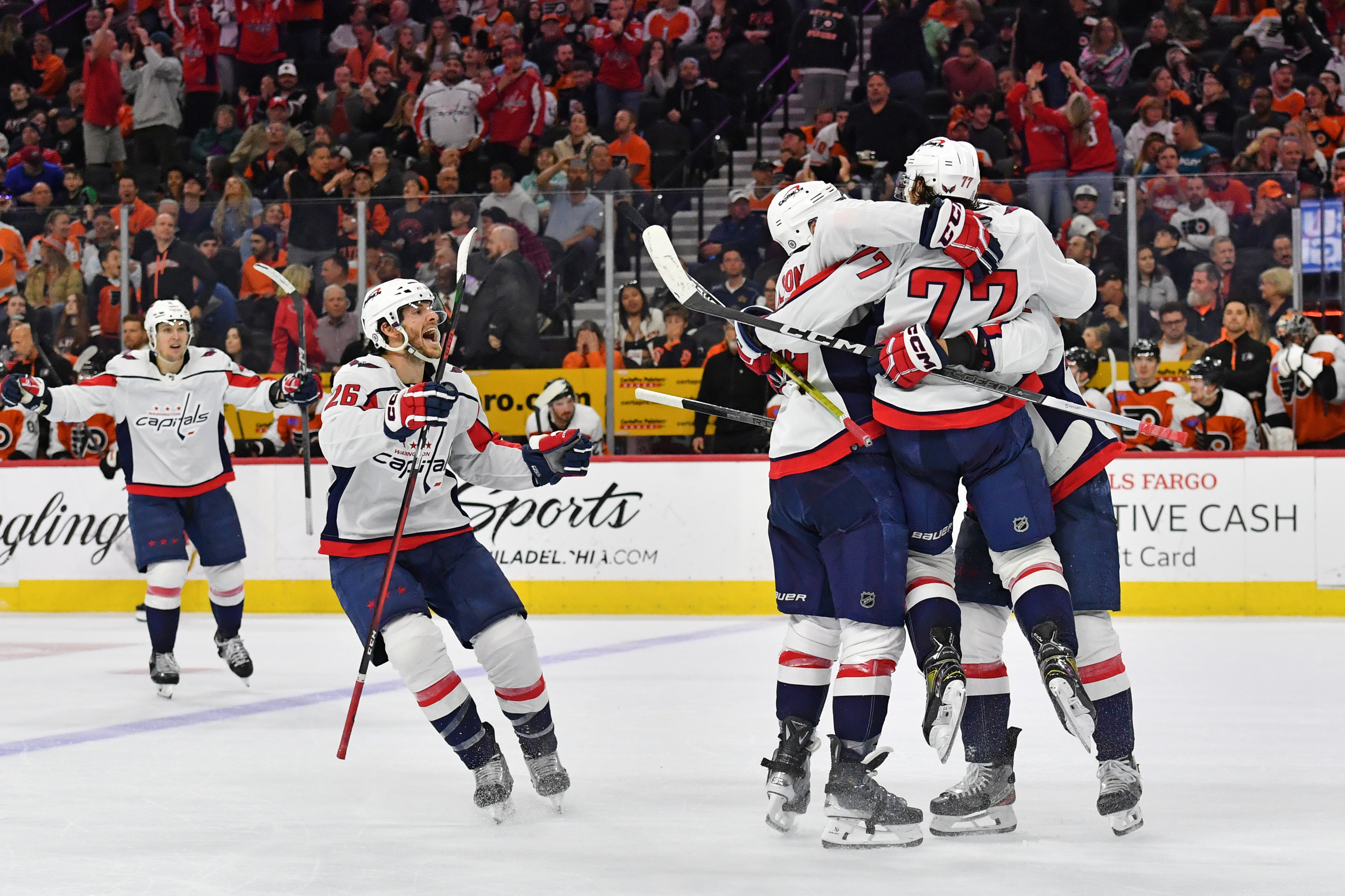 NHL: Washington Capitals at Philadelphia Flyers