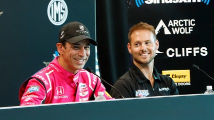 Why Helio Castroneves is taking over for Tom Blomqvist in IndyCar