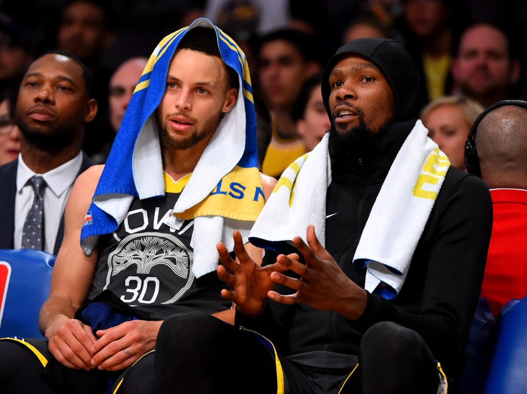 Kevin Durant, Stephen Curry, Golden State Warriors