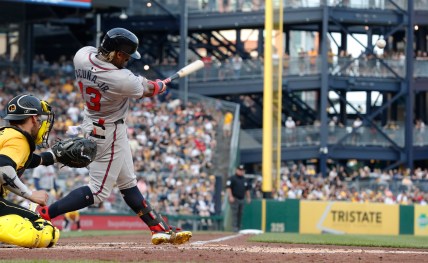 Ronald Acuna Jr. leaves Atlanta Braves game with non-contact injury