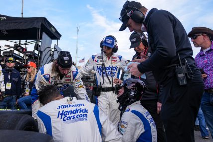 How Hendrick saved Stewart-Haas from flooded cars at NASCAR’s All Star Race