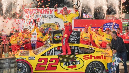 Logano claims million dollar NASCAR All Star win as Busch and Stenhouse fight