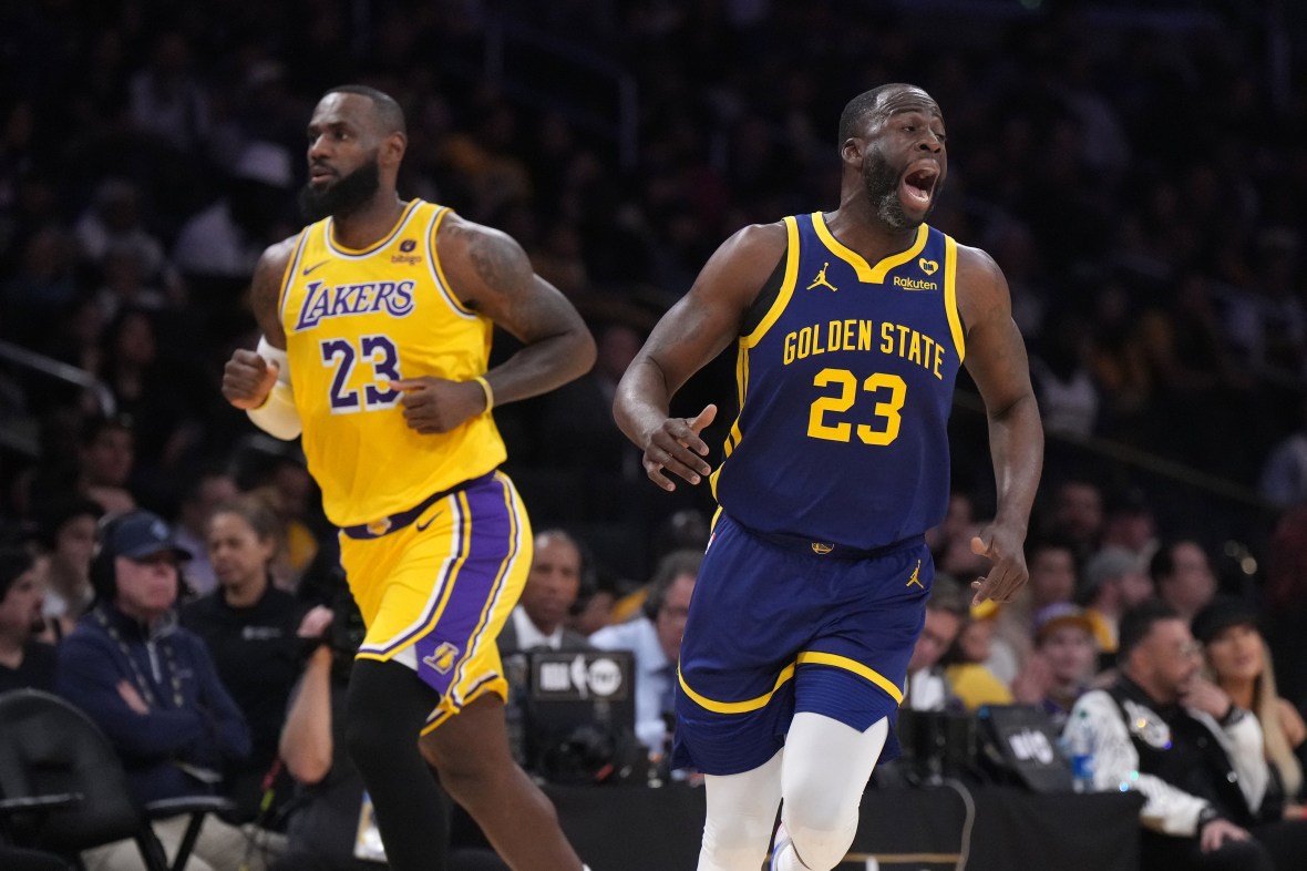 Draymond Green against Los Angeles Lakers