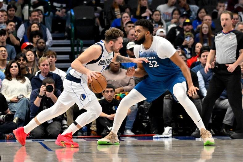 NBA: Minnesota Timberwolves at Dallas Mavericks