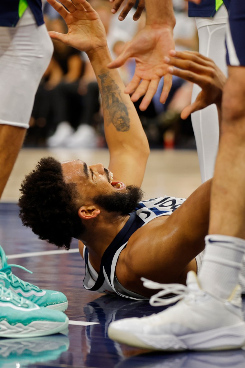 NBA: Playoffs-Denver Nuggets at Minnesota Timberwolves