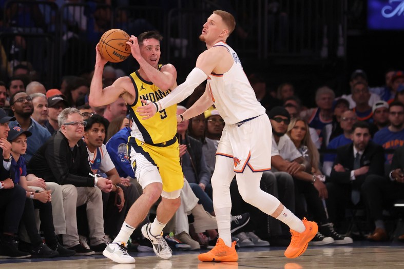 NBA: Playoffs-Indiana Pacers at New York Knicks