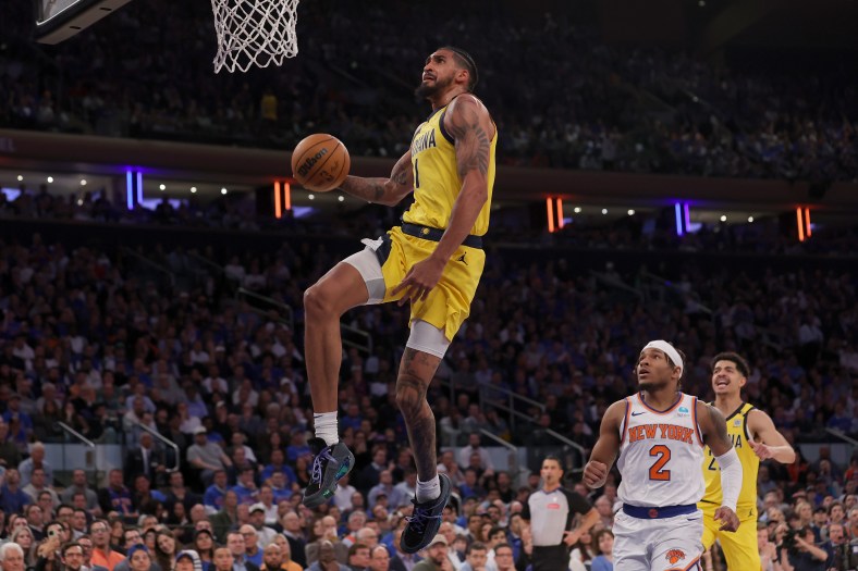 NBA: Playoffs-Indiana Pacers at New York Knicks