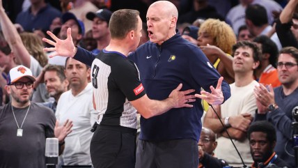 Indiana Pacers coach Rick Carlisle pleads for more help from refs after Game 2 loss to Knicks