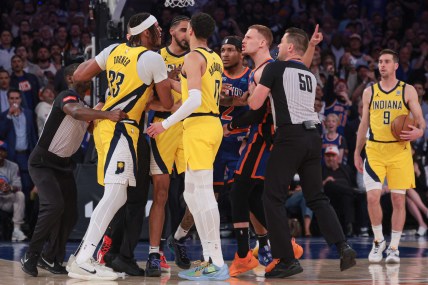 Donte DiVincenzo has hilarious response to Pacers trying to bully Knicks in Game 5: ‘You’re not a tough guy, keep it moving’
