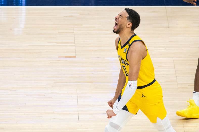 NBA: Playoffs-Milwaukee Bucks at Indiana Pacers