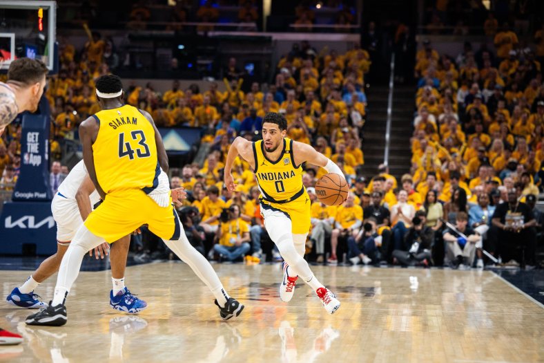 NBA: Playoffs-New York Knicks at Indiana Pacers