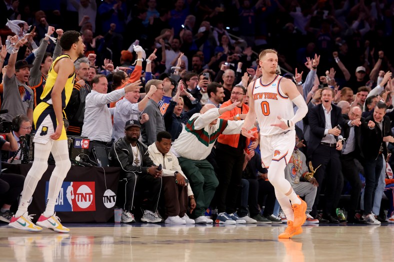 New York Knicks'  Donte Divincenzo