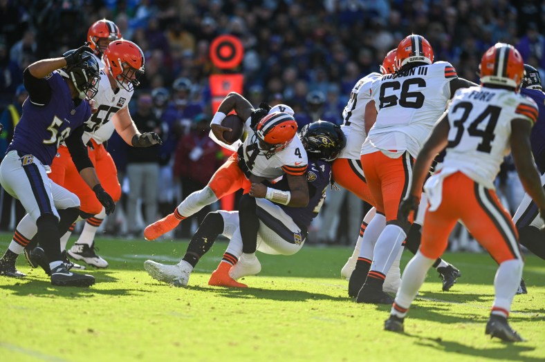 NFL: Cleveland Browns at Baltimore Ravens