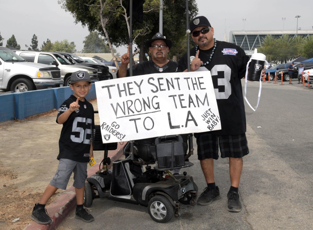 Las Vegas Raiders training camp Costa Mesa