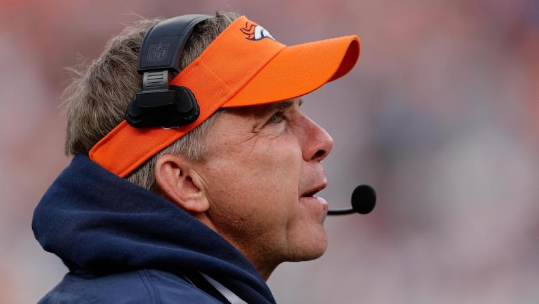 Denver Broncos head coach Sean Payton