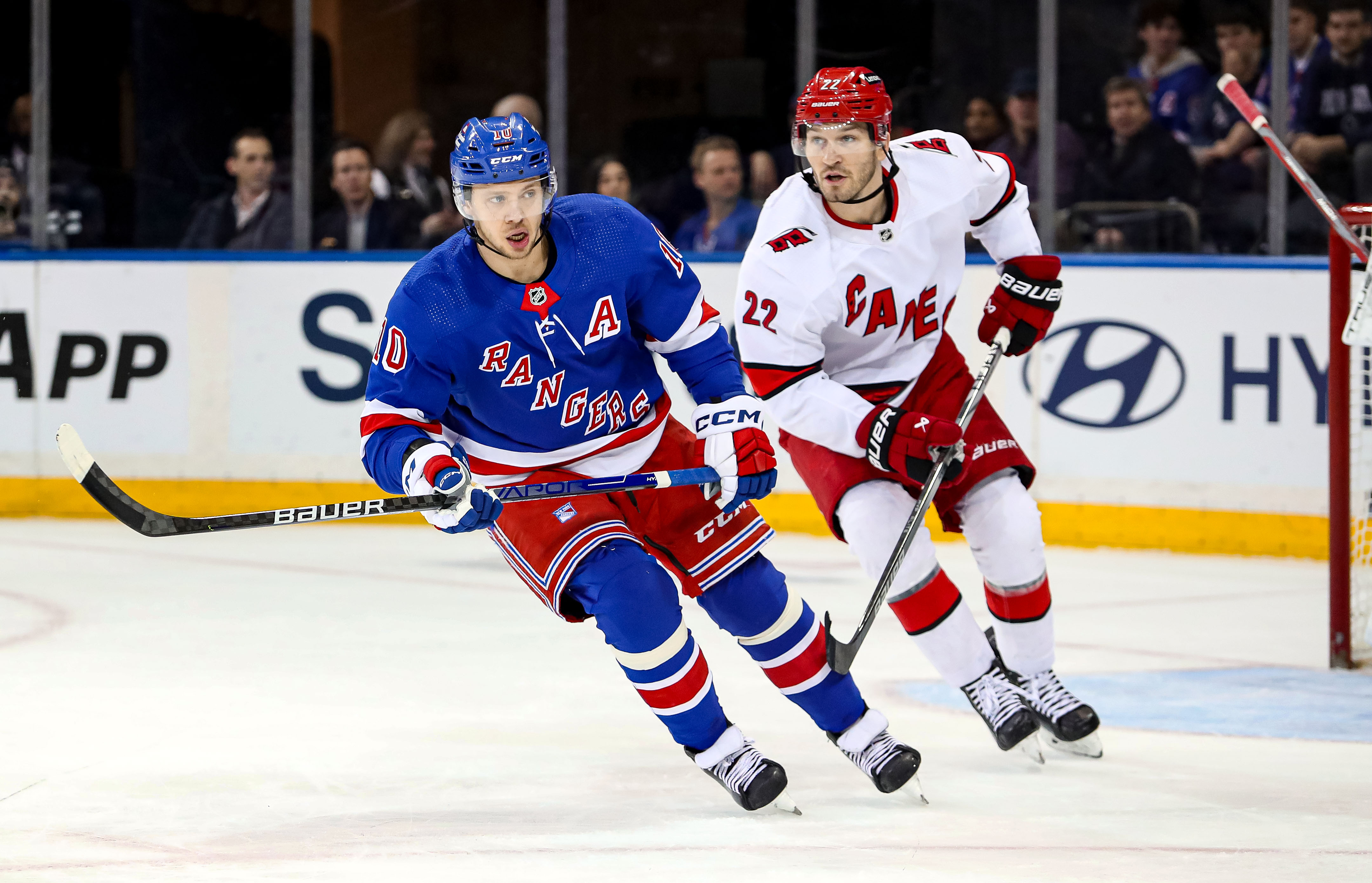 NHL: Carolina Hurricanes at New York Rangers