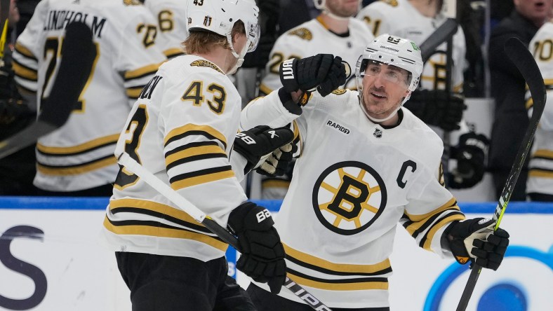 NHL: Stanley Cup Playoffs-Boston Bruins at Toronto Maple Leafs