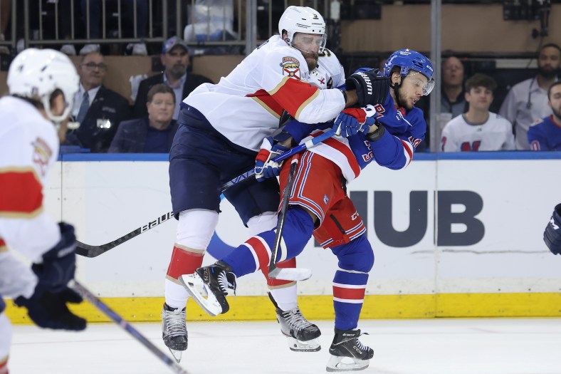 NHL: Stanley Cup Playoffs-Florida Panthers at New York Rangers