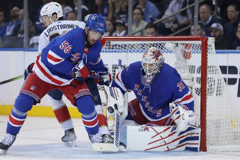 NHL: Stanley Cup Playoffs-Florida Panthers at New York Rangers