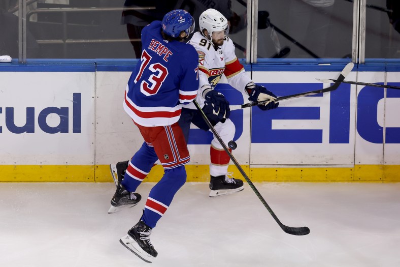 NHL: Stanley Cup Playoffs-Florida Panthers at New York Rangers