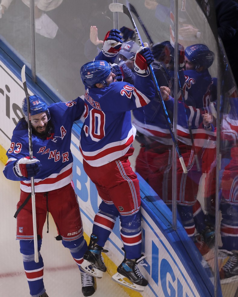 NHL: Stanley Cup Playoffs-Florida Panthers at New York Rangers