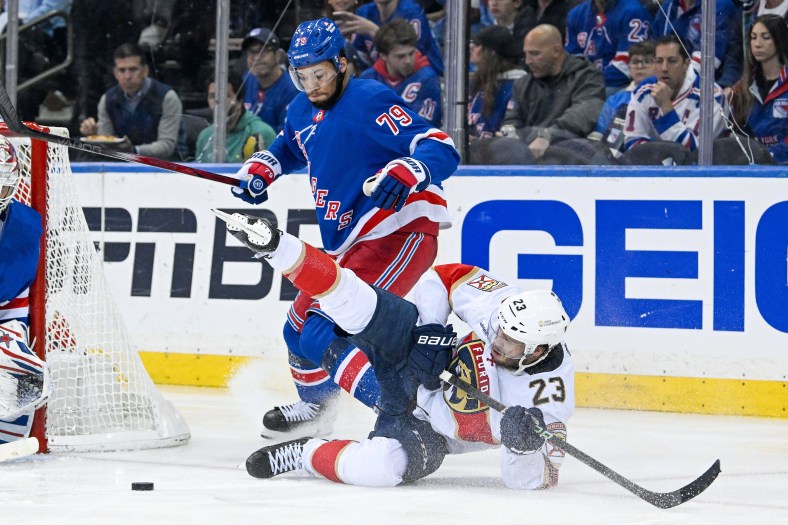 NHL: Stanley Cup Playoffs-Florida Panthers at New York Rangers