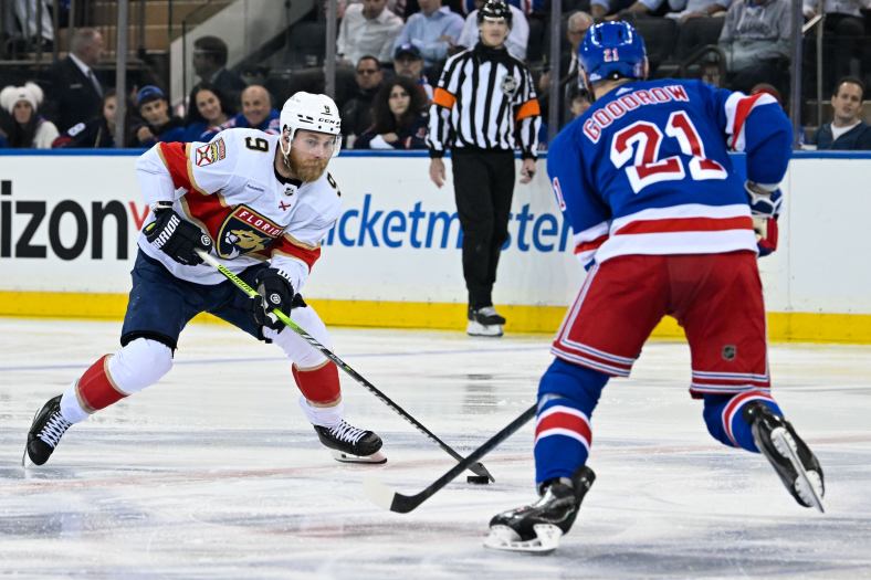 NHL: Stanley Cup Playoffs-Florida Panthers at New York Rangers