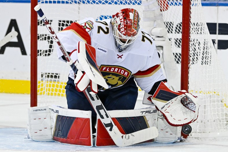 NHL: Stanley Cup Playoffs-Florida Panthers at New York Rangers