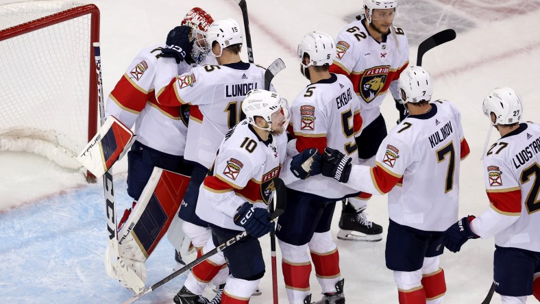 NHL: Stanley Cup Playoffs-Florida Panthers at New York Rangers