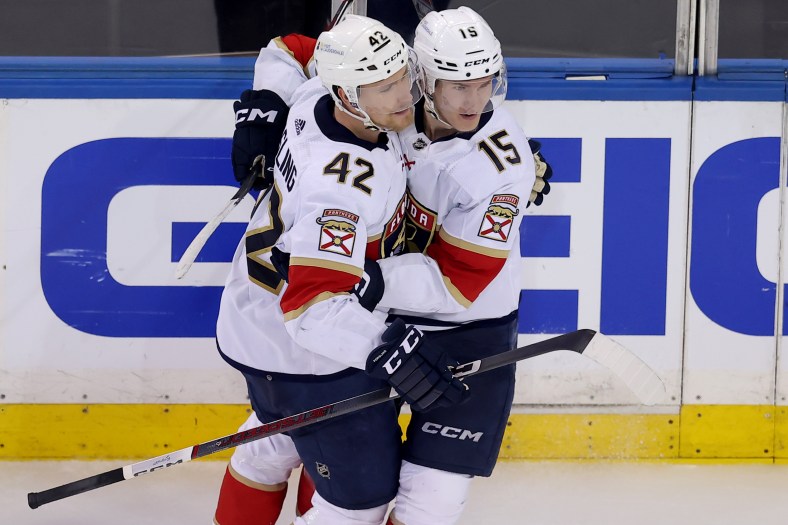 NHL: Stanley Cup Playoffs-Florida Panthers at New York Rangers