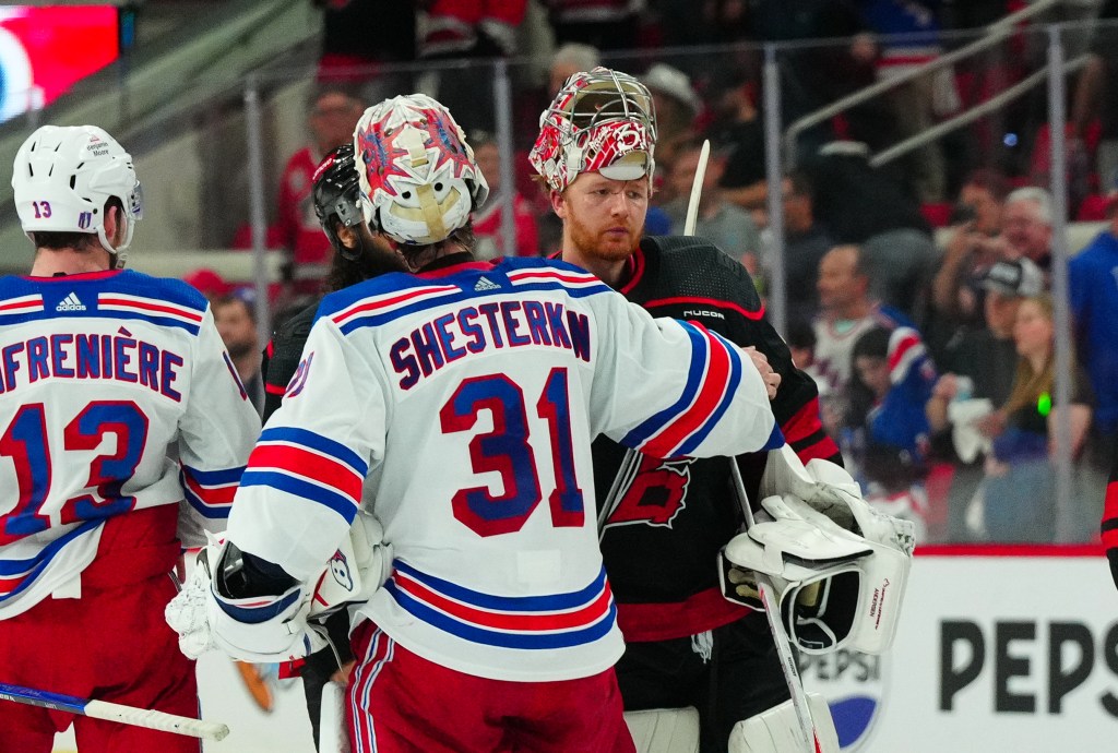 NHL: Stanley Cup Playoffs-New York Rangers at Carolina Hurricanes