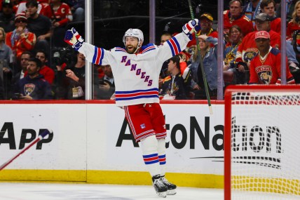 NHL: Stanley Cup Playoffs-New York Rangers at Florida Panthers