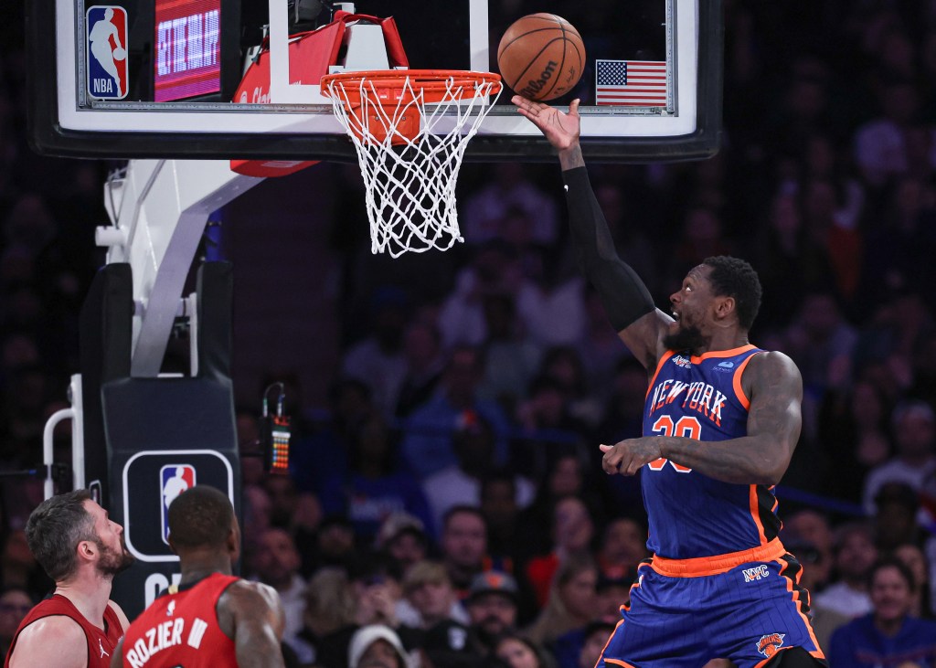 New York Knicks forward Julius Randle 