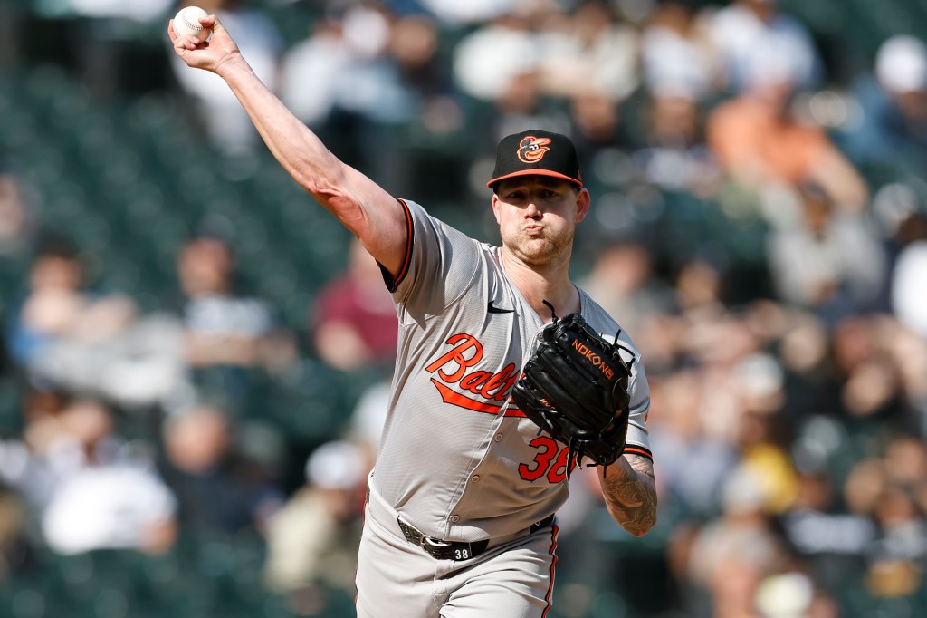 Baltimore Orioles pitcher Kyle Bradish