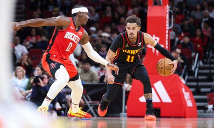 Trae Young against the Houston Rockets