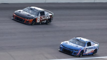 Kyle Larson, Kyle Busch move on from Gateway NASCAR crash